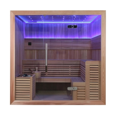 Gorąca luksusowa mokra para do użytku osobistego Sauna solna z kamieniem solnym