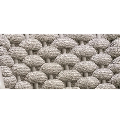 Meble ogrodowe Basen Sun Lina Woven Leżak Krzesło Khaki do ogrodu Patio Pool