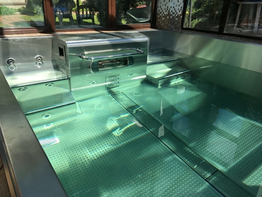 Piękny hydromasaż Garden Metal Frame modułowy basen wewnętrzny Swim Spa Luxury 12x24 Inground Pool