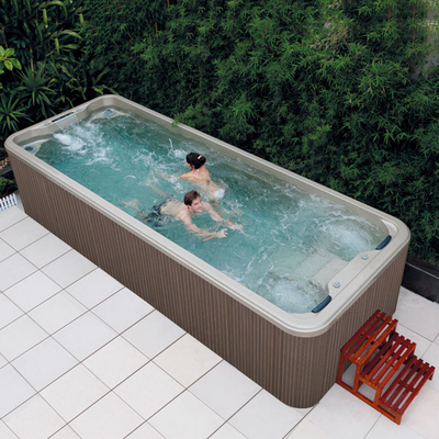 Ogród Prefabrykowany basen SPA Akrylowy basen z hydromasażem Mini basen
