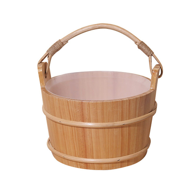 Davey Sauna Room Accessories Drewniane wiadro na wodę do sauny