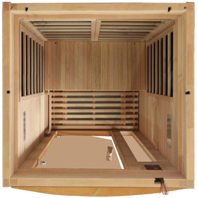 Outdoor Unique 4-osobowa zamknięta sauna na podczerwień Odchudzanie Fitness Joga Sauna Room