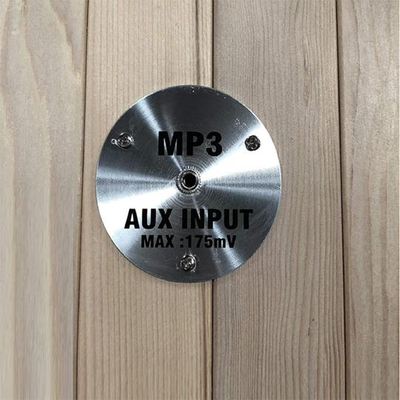 Outdoor Unique 4-osobowa zamknięta sauna na podczerwień Odchudzanie Fitness Joga Sauna Room