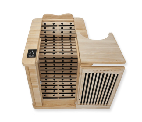 Half Body Home Tradycyjna sauna Przenośna cykuta 1 osoba przenośna