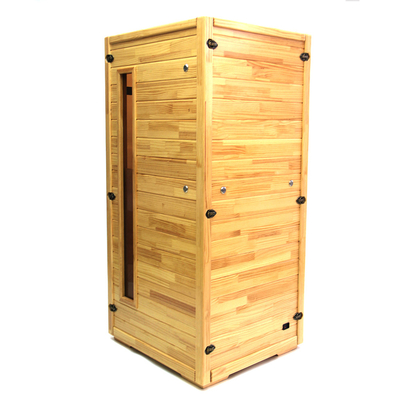 Hemlock Far Infrared Sauna Room 240 V 1,5 kW Outdoor Half Body Sauna