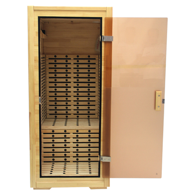 Hemlock Far Infrared Sauna Room 240 V 1,5 kW Outdoor Half Body Sauna