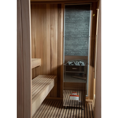 Kryty Tradycyjny Jasny Cykuty 4-6 Osób Sauna Sauna Kabina