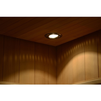 Sauna wewnętrzna na daleką podczerwień Pokój 2-4 osób Kanadyjski Hemlock Drewniany 9KW