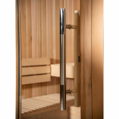 4-6 osób Tradycyjne sauny 9kw Indoor Nordic Spruce Dry z podgrzewaczem Harvia