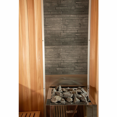 4-6 osób Tradycyjne sauny 9kw Indoor Nordic Spruce Dry z podgrzewaczem Harvia