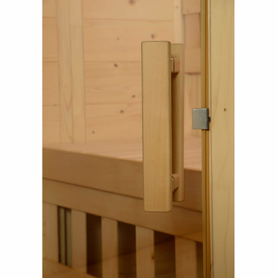6kw Tradycyjna sucha sauna ETL 2-osobowa Nordic Spruce Steam Sauna Room