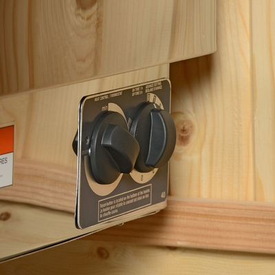 220V sucha parowa tradycyjna sauna kryty drewno czerwony cedr ETL